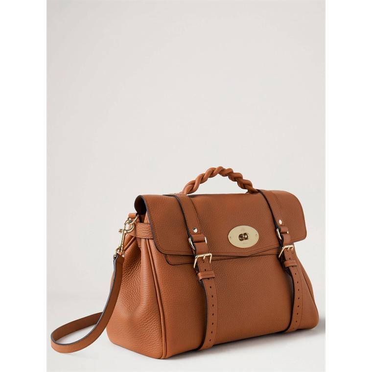 Mulberry Oversized Alexa Chestnut Heavy Grain